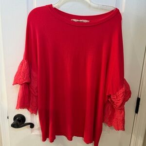 Hiatus Bright coral top  Sz 1x